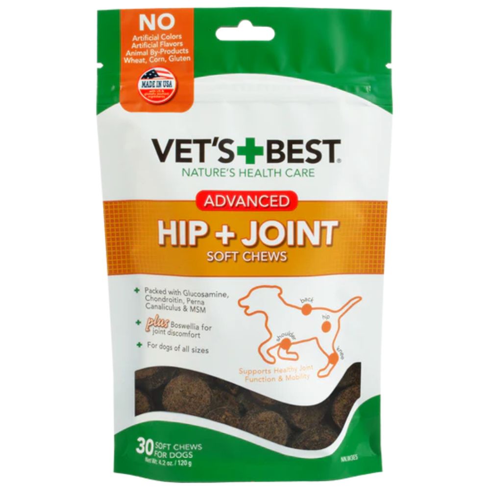 Vet's Best Advanced Hip & Joint Soft Chew for Dogs