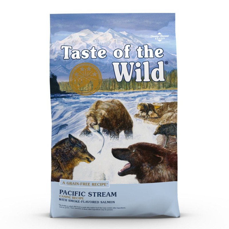 Taste of the Wild Dry Dog Food - Pacific Stream with Smoke Flavored Salmon