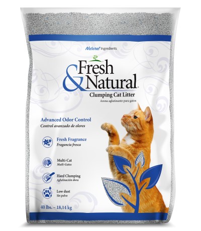 Fresh and Natural Cat Litter - Scented