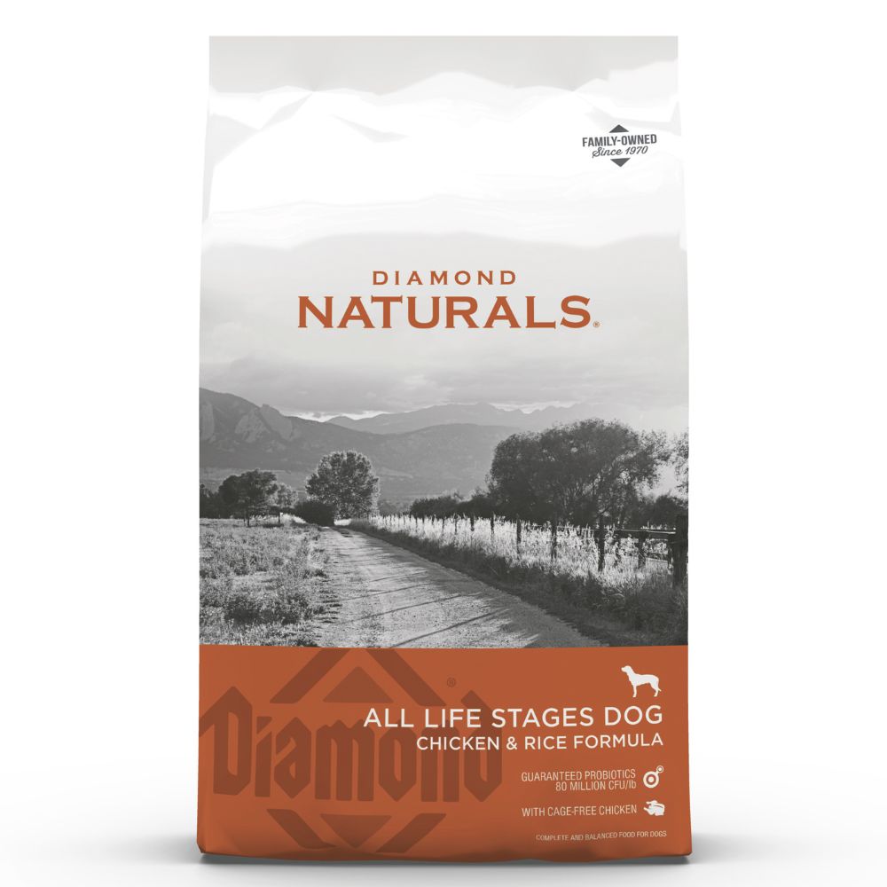 Diamond Naturals All Life Stages Dry Dog Food - Chicken & Rice Formula