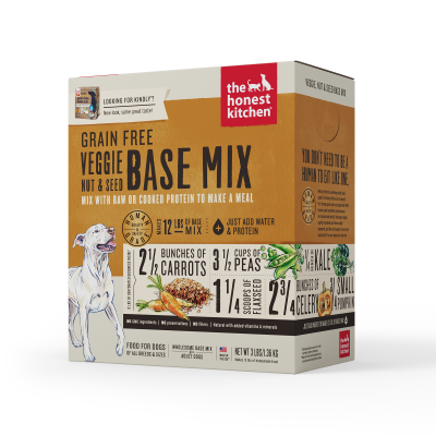 Honest Kitchen - Dog Food - Grain Free Veggie,  Nut & Seed Base Mix