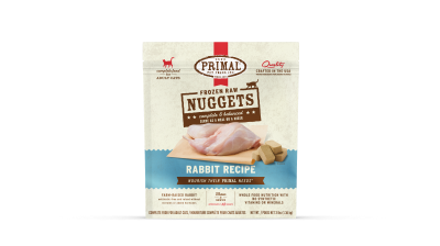 Primal Frozen Cat Food - Nuggets - Rabbit