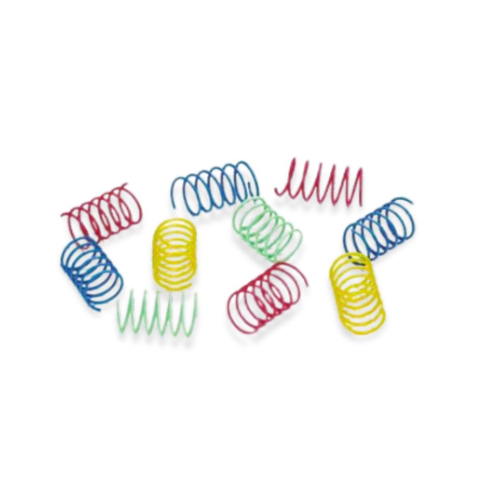 Spot Colorful Wide Springs Cat Toy - Bouncy, Lightweight & Interactive