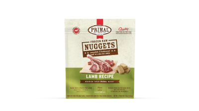 Primal Frozen Dog Food - Nuggets - Lamb