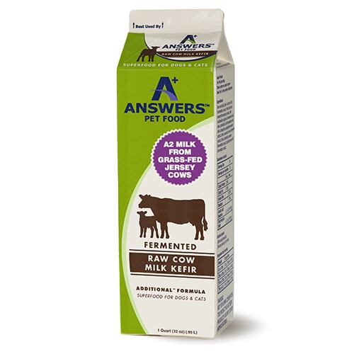 Answers Frozen Fermented Raw Cow Milk
