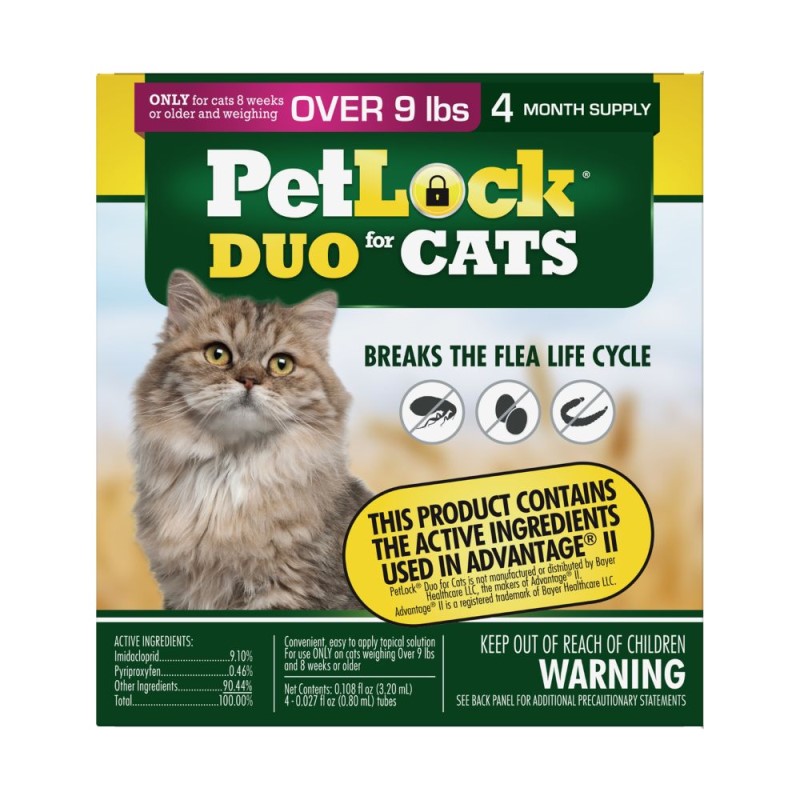 PetLock II Flea Prevention For Cat Over 9 lbs