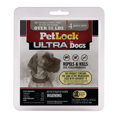 PetLock 4M - Flea & Tick Prevention For Extra Large Dogs