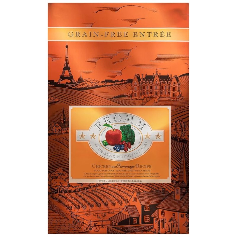 Fromm Four-Star Dry Dog Food - Chicken Au Frommage® Recipe