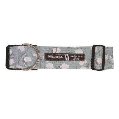 Mississippi Made Dog Collar - Cottonbelt - Clay
