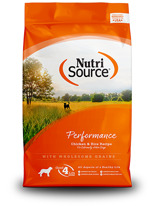 NutriSource - Dog Food - Performance Chicken & Rice