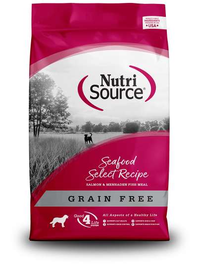 NutriSource Dog Food - Grain Free Seafood Select with Salmon