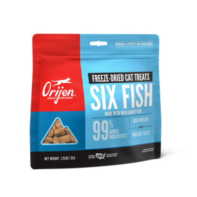 Orijen Cat Treats - Six Fish