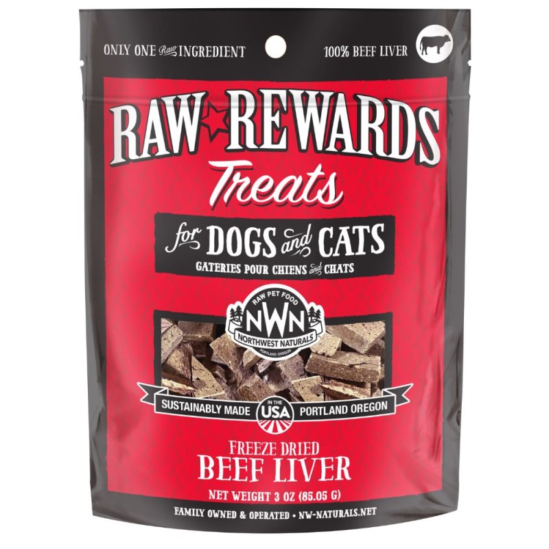Northwest Naturals Freeze Dried Dog & Cat Treat - Beef Liver