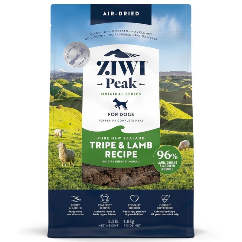 Ziwi Peak Gently Air Dried Dog Food – Grain Free & High Protein Raw Nu