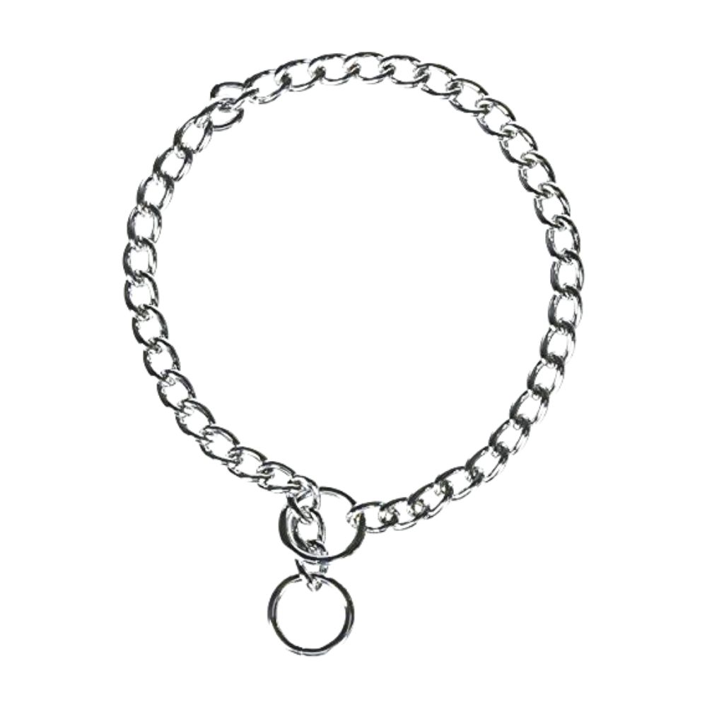 Leather Brothers Chain Training Collar - Heavy 3.5 mm Wide