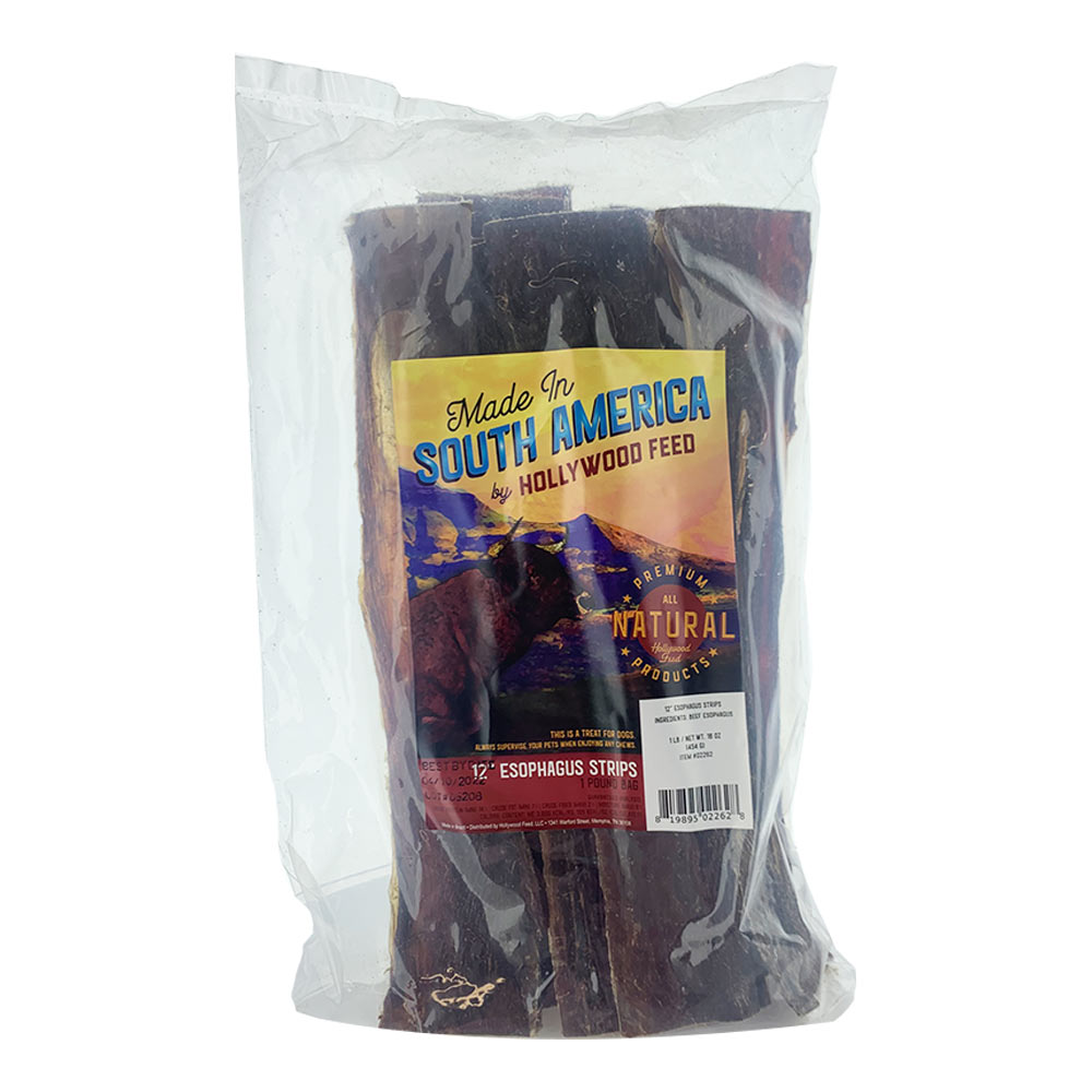 Made In South America - Dog Treat - Beef Esophagus Strips
