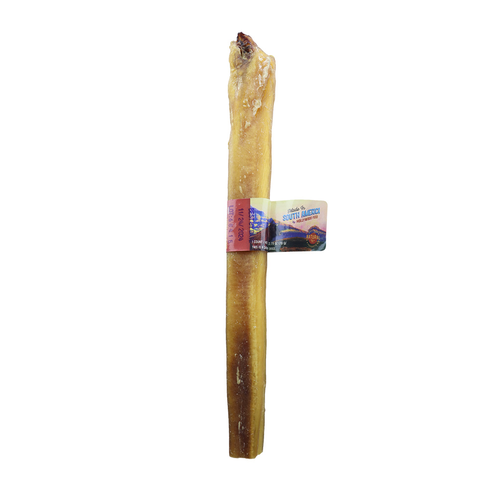 Made In South America Dog Chew - Thick Jumbo Bully Stick - 12 inch