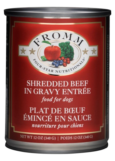 Fromm Four-Star Wet Dog Food - Shredded Beef Entrée