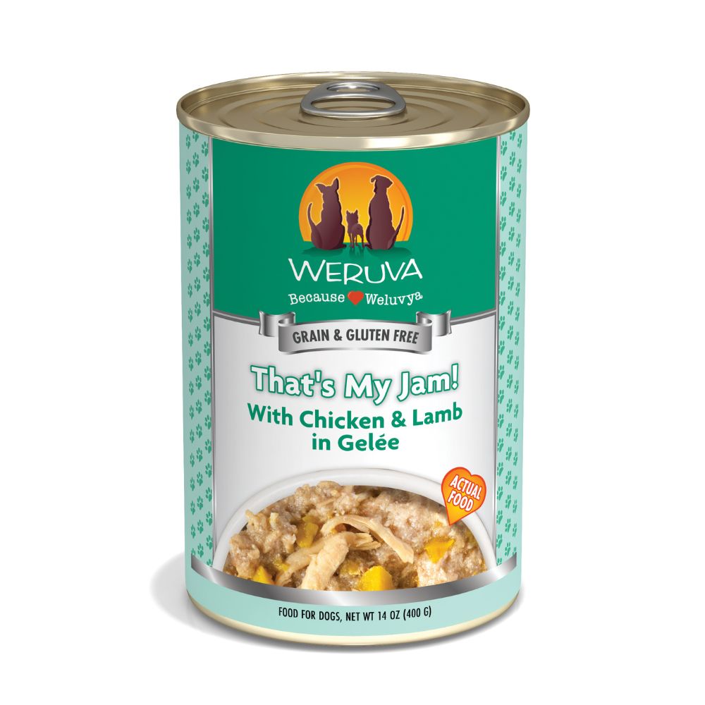 Weruva Wet Dog Food - That's My Jam with Chicken & Lamb-Case of 12