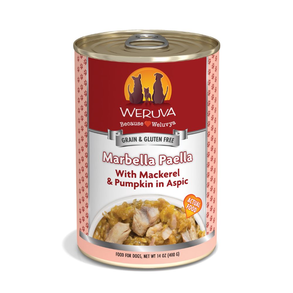 Weruva Wet Dog Food - Marbella Paella with Mackerel & Pumpkin-Case of 12