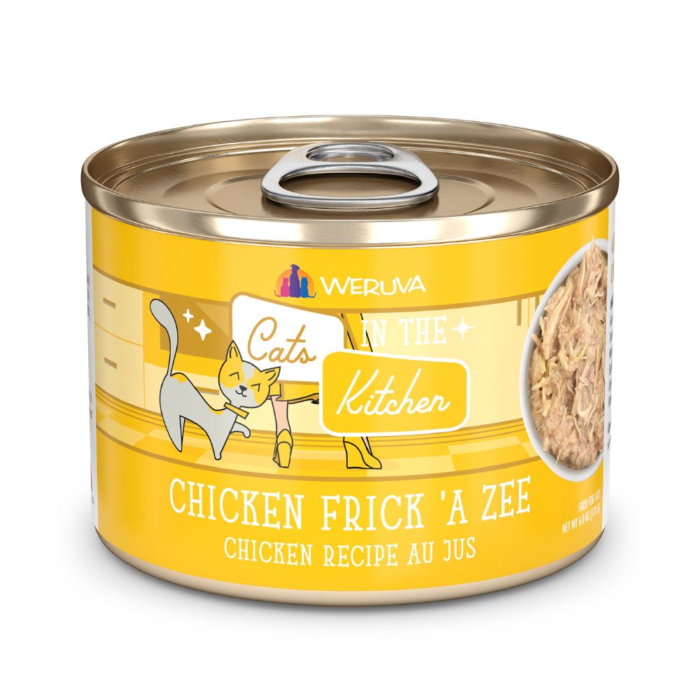 Weruva Cats in The Kitchen Wet Cat Food - Chicken Frick 'A Zee with Chicken-Case of 24