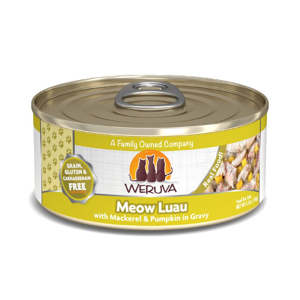 Weruva Wet Cat Food - Meow Luau with Mackerel & Pumpkin-Case of 24