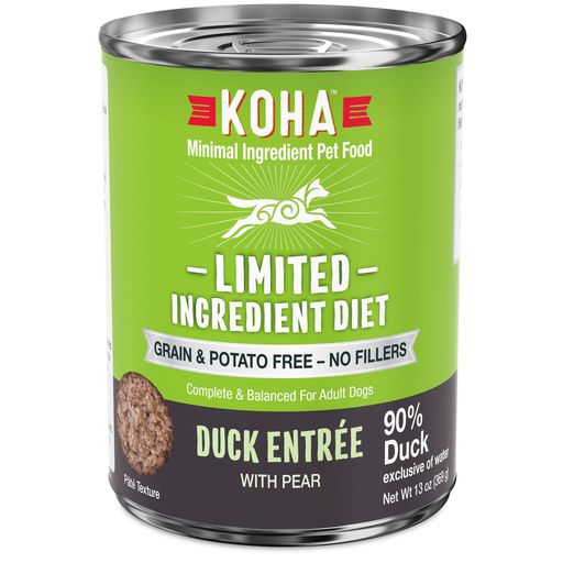 Koha Limited Ingredient Diet Wet Dog Food Grain Free Digestion Suppo