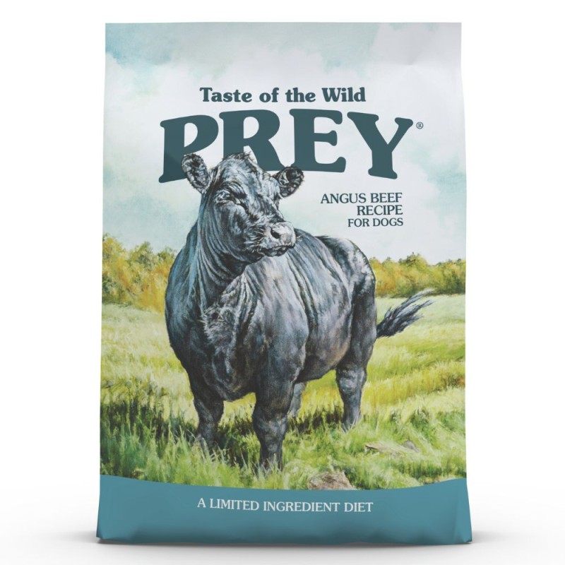 Taste of the Wild PREY Dry Dog Food - High Protein & Limited Ingredient Diet - Angus Beef Recipe