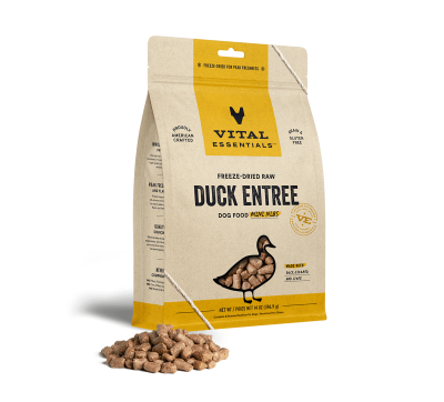 Vital Essentials - Dog Food - Freeze Dried Duck Mini Nibs