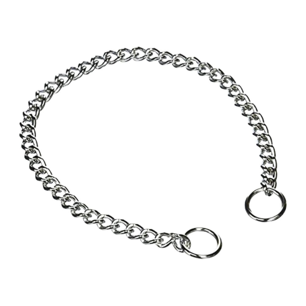 Leather Brothers Chain Training Collar - Extra Heavy 4 mm Wide