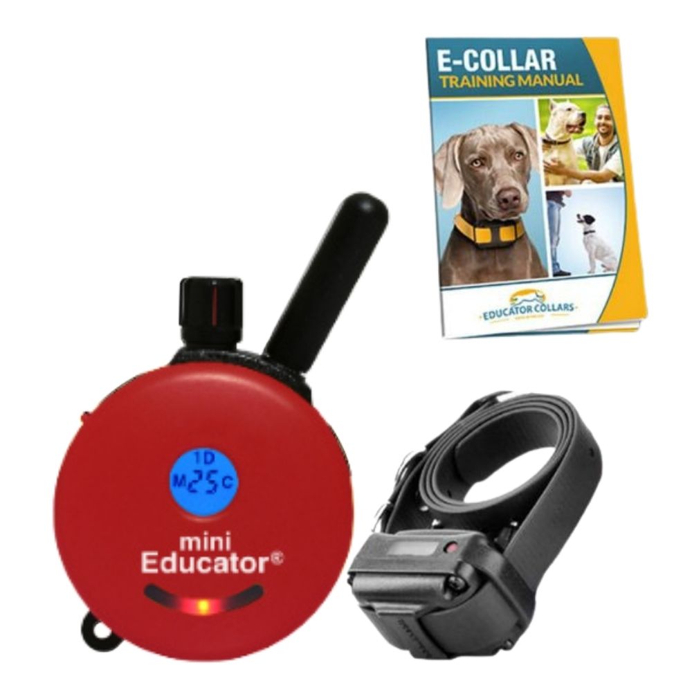 Educator Collars Dog E-Collar - Waterproof Remote Dog Trainer - Educator ET-300 Mini