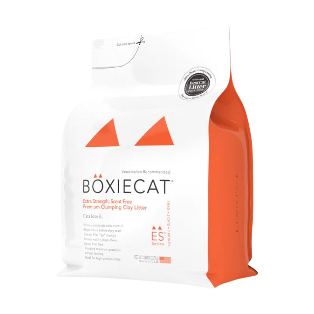 - Extra Strength Clumping Clay Cat Litter - Natural Probiotic Odor Control & Dust Free - Unscented