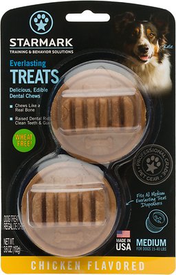 Starmark Dog Treat - Chicken Everlasting Dental Treat