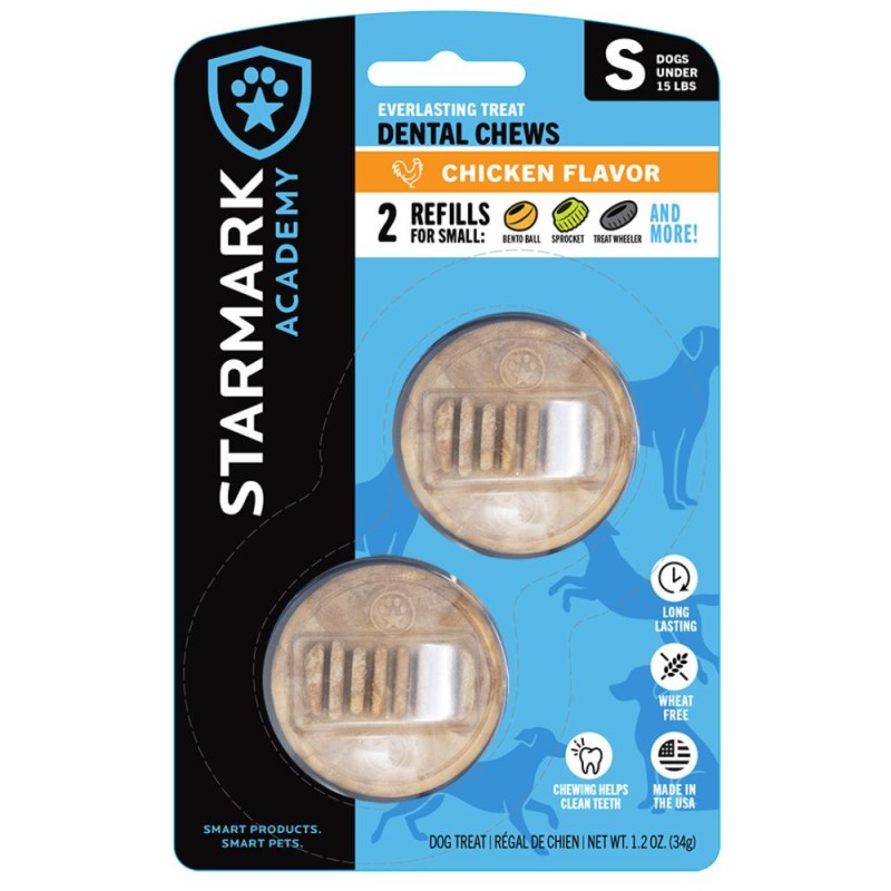 Starmark Everlasting Dental Treat - Long Lasting Dog Chew - Chicken Flavor