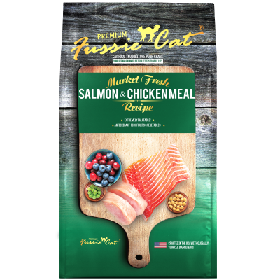 Fussie Cat - Dry Cat Food - Market Fresh Salmon & Chicken