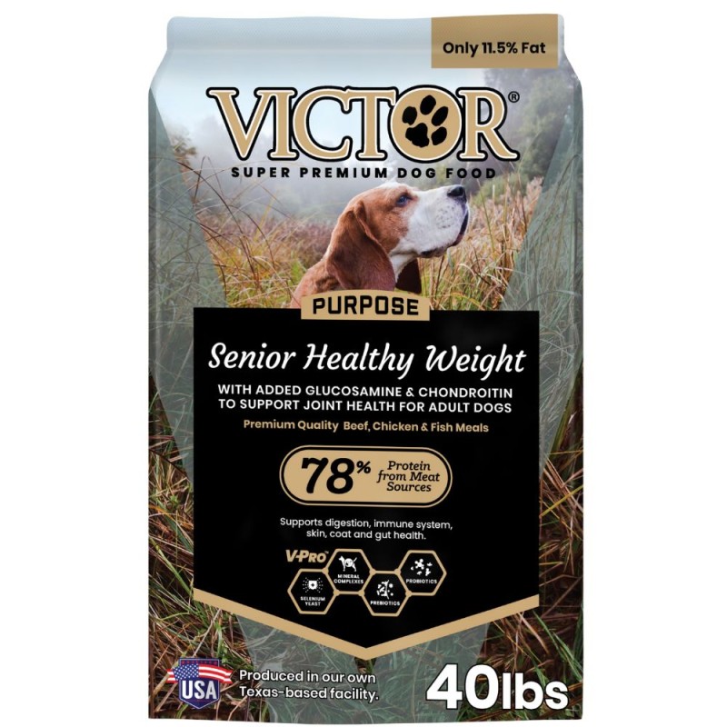 VICTOR Purpose Dry Dog Food - Joint Support for Overweight & Older Dogs - Senior Healthy Weight