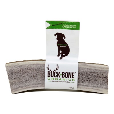 Buck Bone Organics Elk Antler Chew - Split