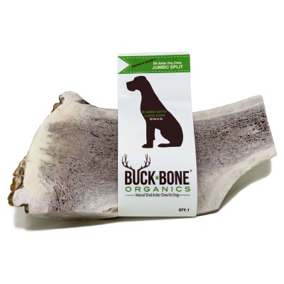 Buck Bone Organics Elk Antler Chew - Split