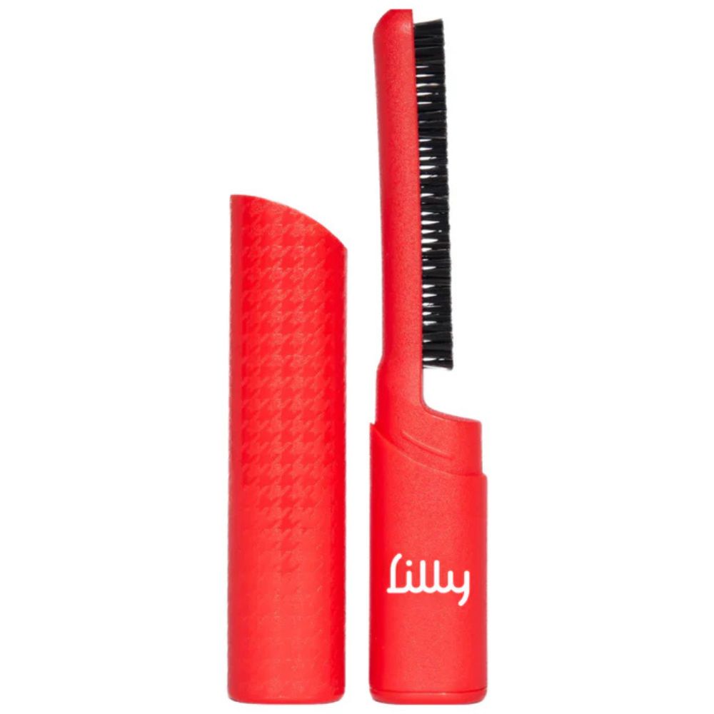 Lilly Brush Mini Brush & Cap Pet Hair Clean Up - Portable Lint Remover for Fluffy Clingy Hair