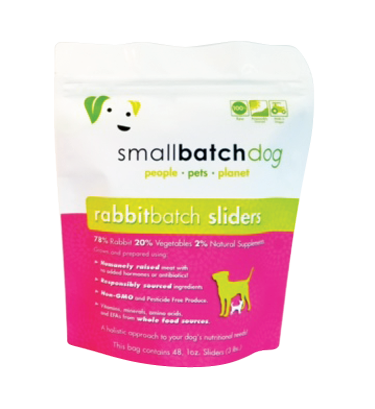 Small Batch Frozen Dog Food - Rabbit
