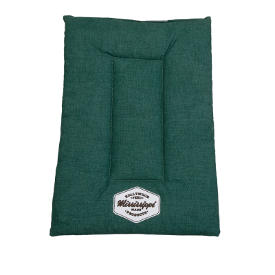 Mississippi Made Snoozepad Dog Crate Mat - Emerald