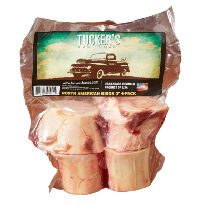 Tucker's Dog Bone - Frozen Bison Bones-2 inch
