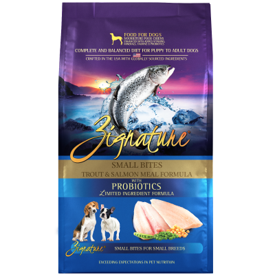 Zignature - Dog Food - Trout & Salmon Small Bite