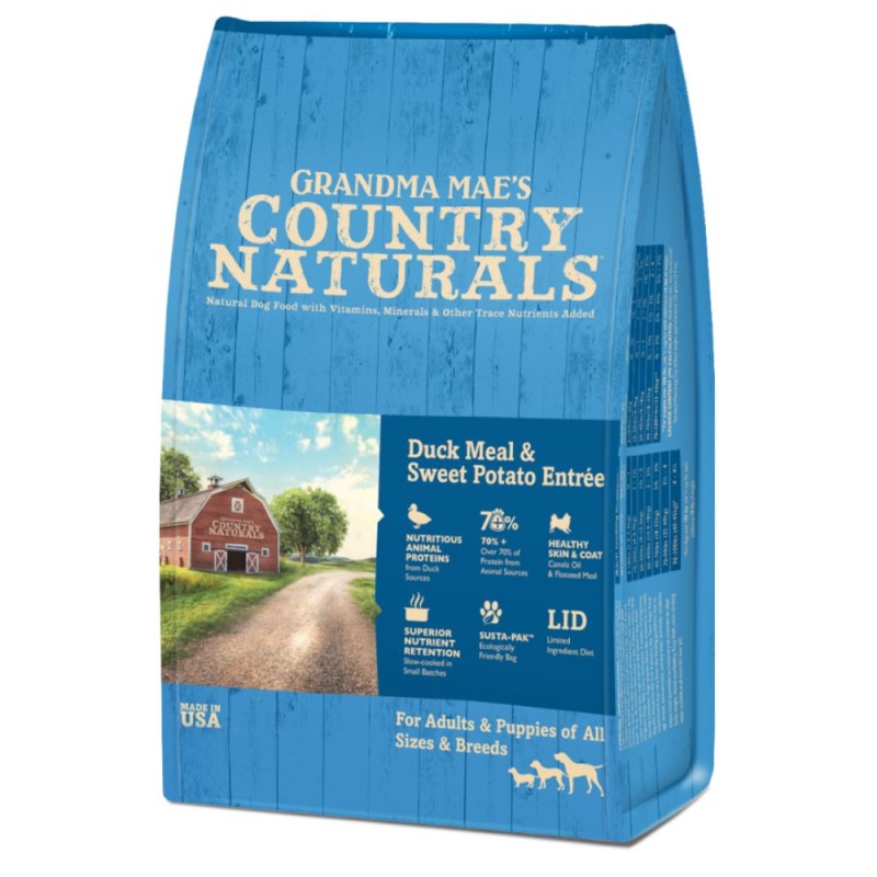 Country Naturals Dog Food - Duck Meal & Sweet Potato Entrée