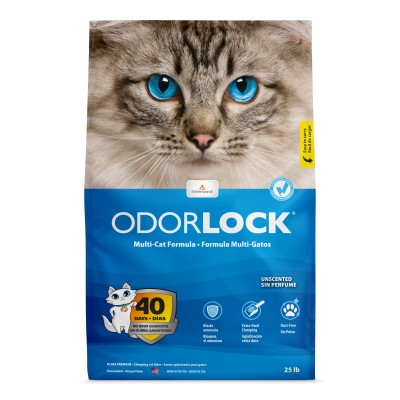 OdorLock - Premium Clumping Clay Litter - Multi Cat Formula