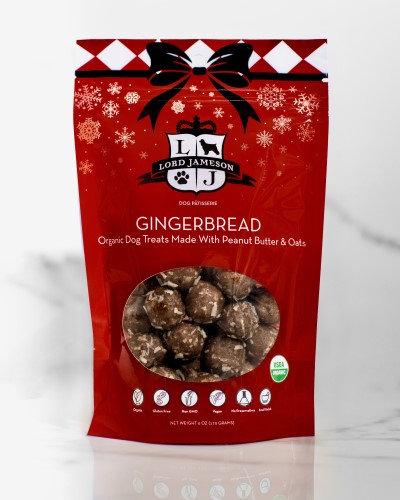 Lord Jameson Organic Dog Treats - Gingerbread