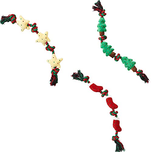Spot Dog Toy - Holiday Rope Tug