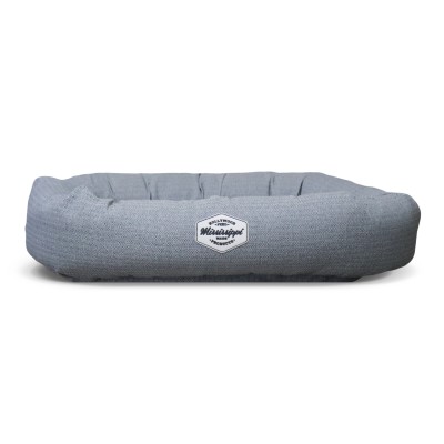 Mississippi Made Donut Dog Bed - Solid Blue
