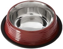 Arjan Non-Skid Dog Bowl - Red