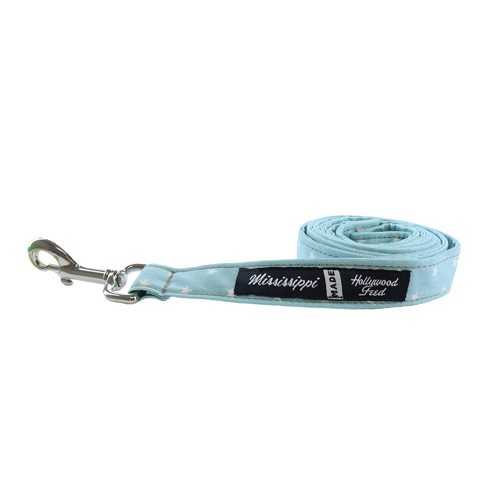 Mississippi Made - Dog Leash - Teal Mini Star